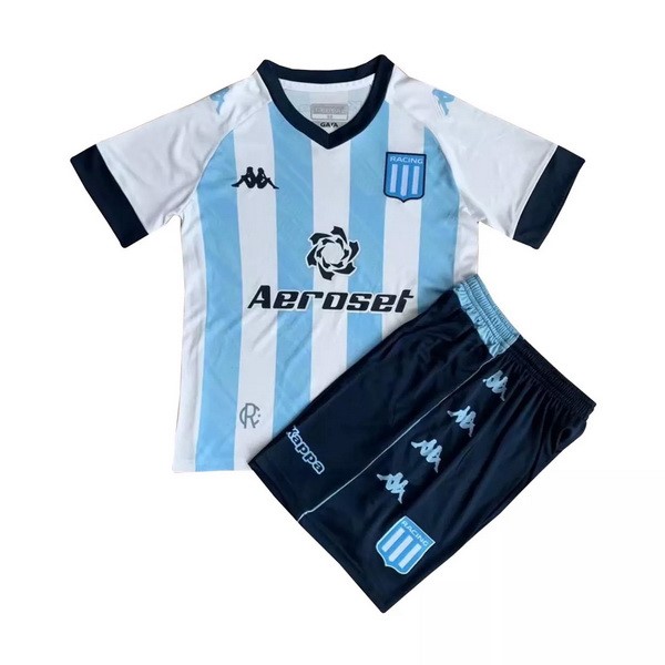 Camiseta Racing Club 1st Niño 2021-2022 Azul Blanco